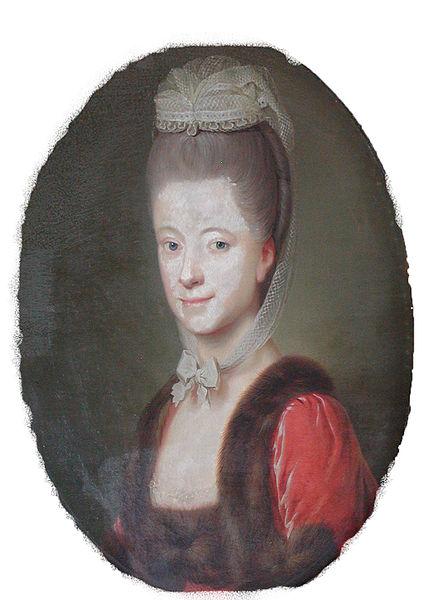 Jens Juel Portrait of Agnete Marie Hielmstierne oil painting picture